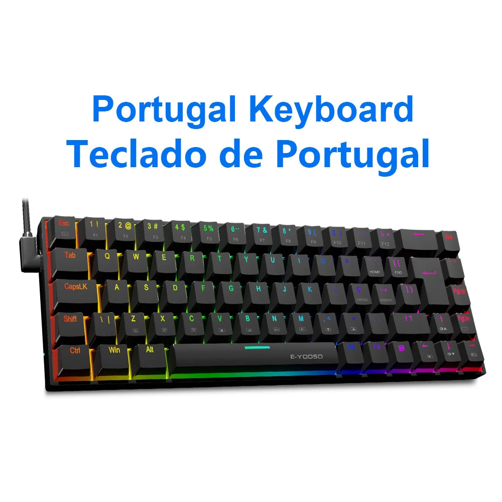 Teclado mecânico gamer