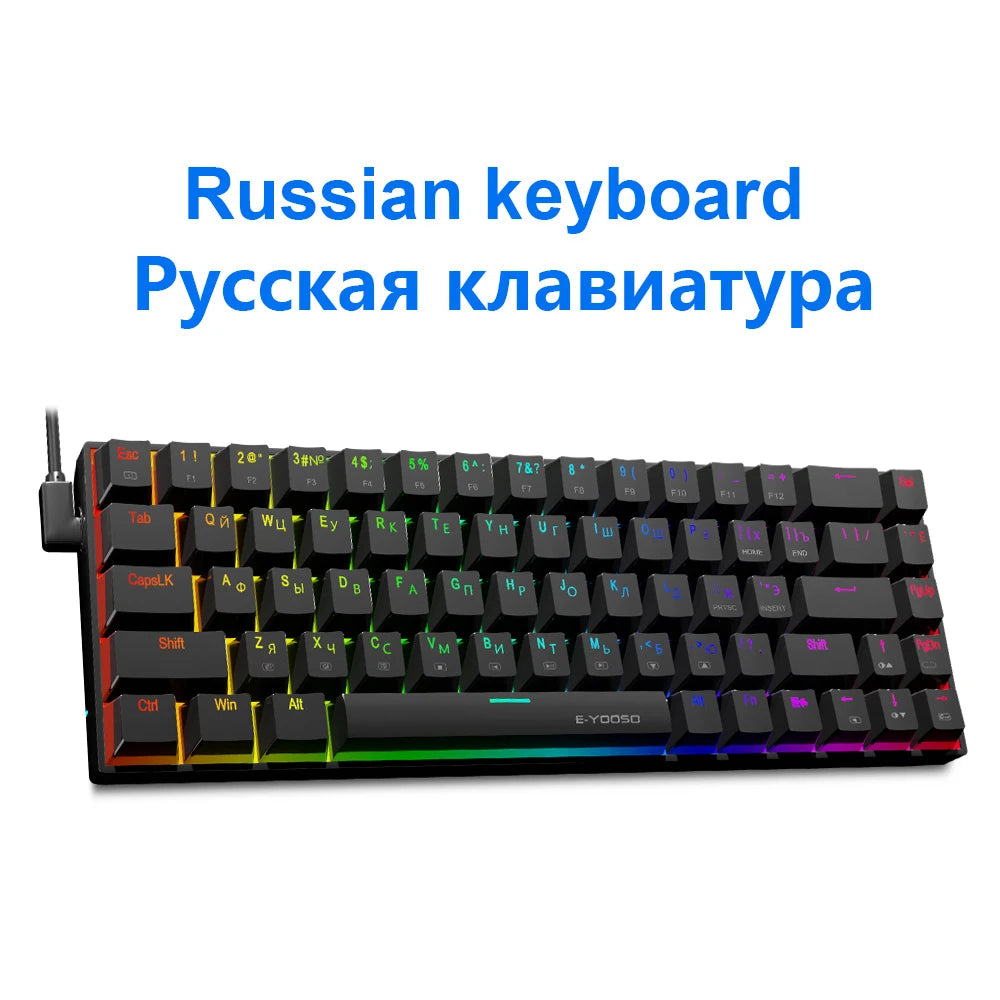 Teclado mecânico gamer