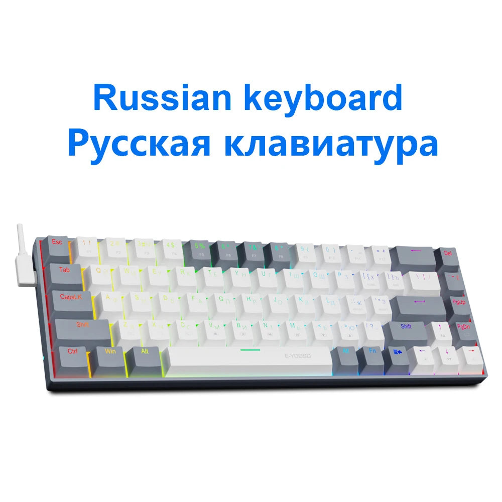 Teclado mecânico gamer