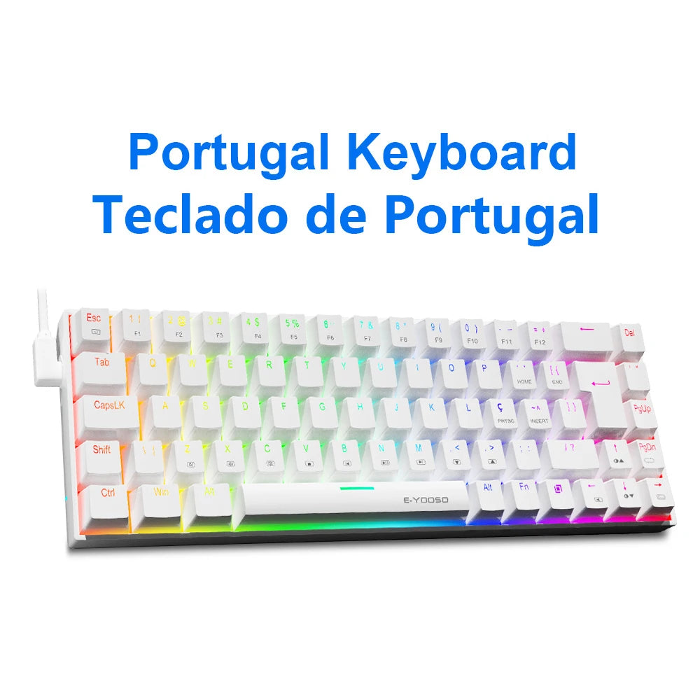 Teclado mecânico gamer